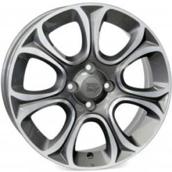 Jante Fiat Style 16x6 ET45 4x100 ANTHRACITE POLISHED